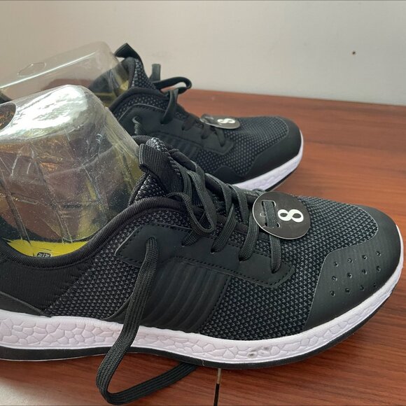 Women's Black Running Shoes - BNWT - Size 8 - Picture 1 of 7